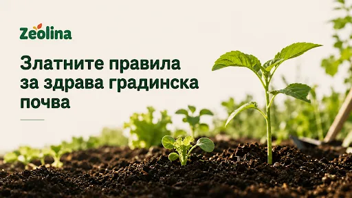 Снимка, показваща здрава почва